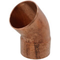 3" FTG x Copper 45° Street Elbow