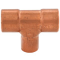 3/8" x 3/8" x 1/4" CxCxC Reducing Tee