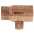 3" x 2-1/2" x 1-1/4" CxCxC Reducing Tee