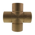 1-1/4" Cast Brass Cross (Lead Free)
