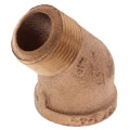 3/4" Brass 45° Street Elbow (Lead Free)