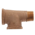 1" F x M x F Brass Street Tee (Lead Free)